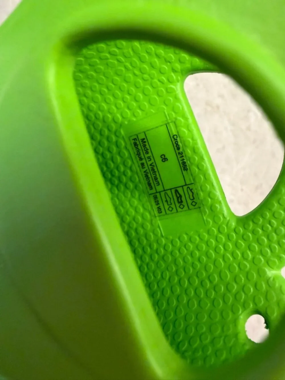 Crocs Kids Green Dinosaur Rain Boots Size C6